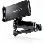 Timewall Car Headrest Tablet Mount Mount-CHM11 Black 360 Swivel-0