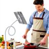 Adjustable Tablet Stand Tryone Aluminum Clamp Mount White Black-3