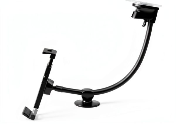 Tablet Car Mount Wiiki-Tech Adjustable Suction 13‑Inch Arm Black-8