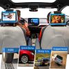 Tablet Car Mount WONNIE Headrest Strap Holder 10.5‑Inch Black-6