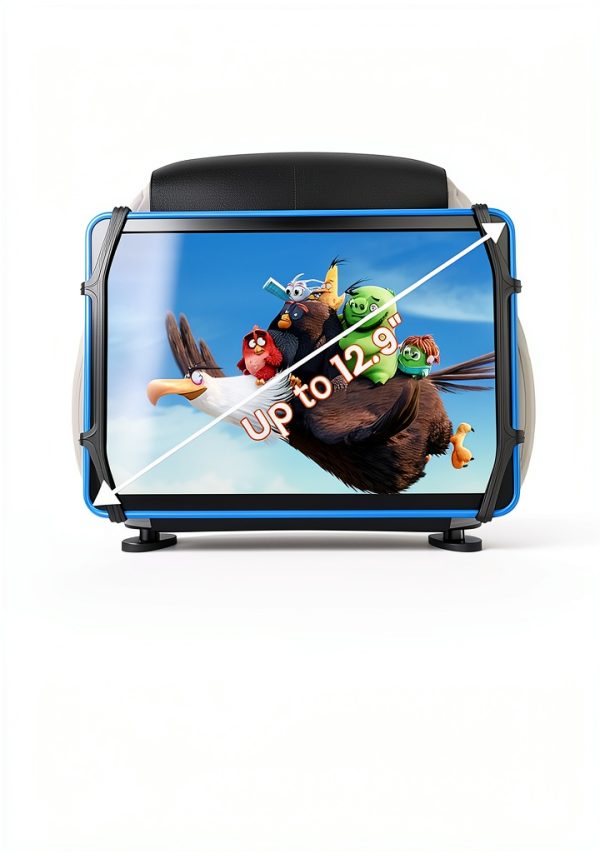 Tablet Car Mount WONNIE Headrest Strap Holder 10.5‑Inch Black-2