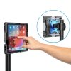 Mount-It! Wall Tablet Holder Black Steel Enclosure 9.7‑13.1″-6