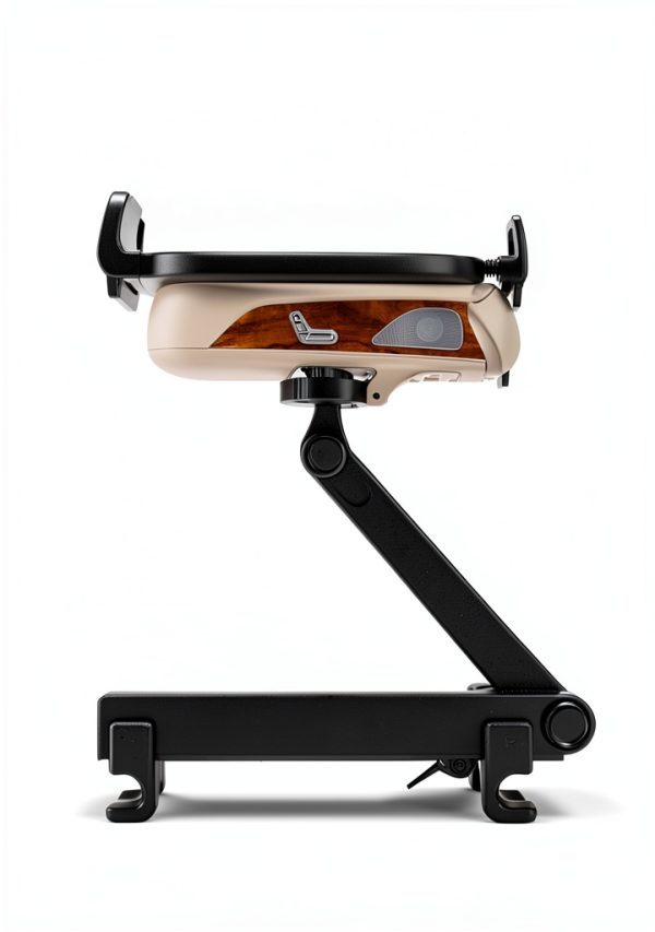 Lamicall Car Headrest Tablet Holder Black Metal Lock Extension Arm-2