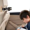 Lamicall Car Headrest Tablet Holder Black Metal Lock Extension Arm-6