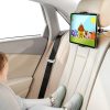 Lamicall Car Headrest Tablet Mount Black Universal 4.7‑13in Adjustable-6