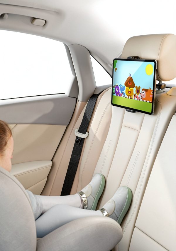 Lamicall Car Headrest Tablet Mount Black Universal 4.7‑13in Adjustable-6