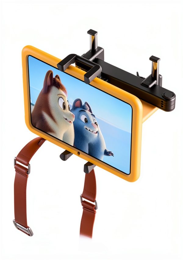 Aomiker Car Tablet Mount Headrest Mount Black Aluminum Lockable Arm-3