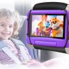 Tablet Headrest Mount Car - Lpoake Elastic Strap, 7-12.9 in, Black-0
