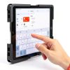 Mount-It! Wall Tablet Holder Black Steel Enclosure 9.7‑13.1″-3