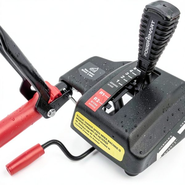PowerSmart 24-Inch 2-Stage Gas Snow Blower with Electric Start Red-6