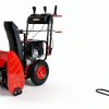 PowerSmart 24-Inch 2-Stage Gas Snow Blower with Electric Start Red-8