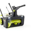 Cordless Snow Blower DEKOPRO 40V 20-Inch Green LED 25ft Throw-2