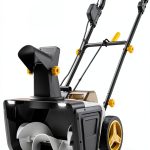 Cordless Snow Blower Houselife 20V 20" Brushless Electric with-0