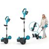 Cordless Snow Shovel FzzboFlow 17-Inch Electric Blower with Wheels 18V-7