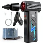 Snow Whiz Turbo Blower 130000RPM Mini LED Handheld Snow Blower-0