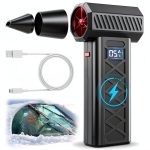 Mini Turbo Snow Blower Snow Master Pro LED, 130k RPM Dual‑Mode 5‑Speed-0