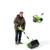 Cordless Snow Shovel iToolMax 16 inch Green 21V Battery Electric-4