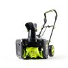 Cordless Snow Blower DEKOPRO 40V 20-Inch Green LED 25ft Throw-6