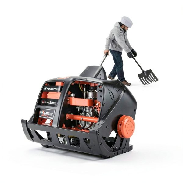 Cordless Snow Shovel GEARPASS 16 Inch Snow Blower with 21V Motor-6