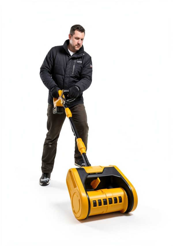 Cordless Snow Shovel Snoonwee 21V 12‑Inch Battery‑Powered Blower-3