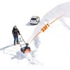 SENIX Corded Snow Blower 18" Electric Snow Thrower 8" Depth 33ft Throw-4