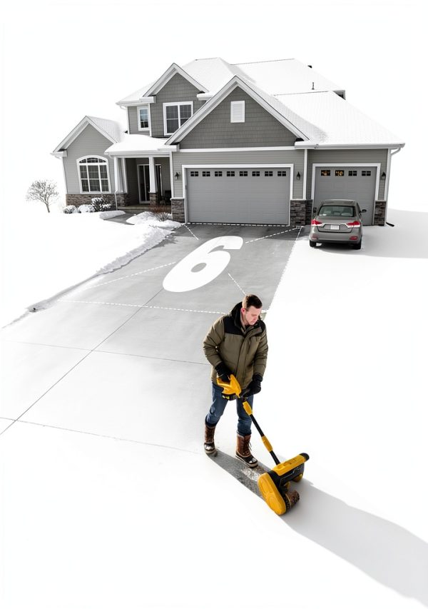 Cordless Snow Shovel Snoonwee 21V 12‑Inch Battery‑Powered Blower-5