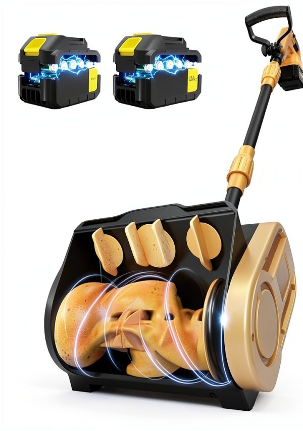 Cordless Snow Shovel Snoonwee 21V 12‑Inch Battery‑Powered Blower-0