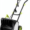 Electric Snow Shovel DEKOPRO 12 Amp 17 Inch Wide 6 Inch Deep Green-0