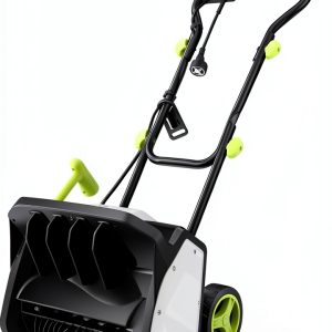 Electric Snow Shovel DEKOPRO 12 Amp 17 Inch Wide 6 Inch Deep Green-0