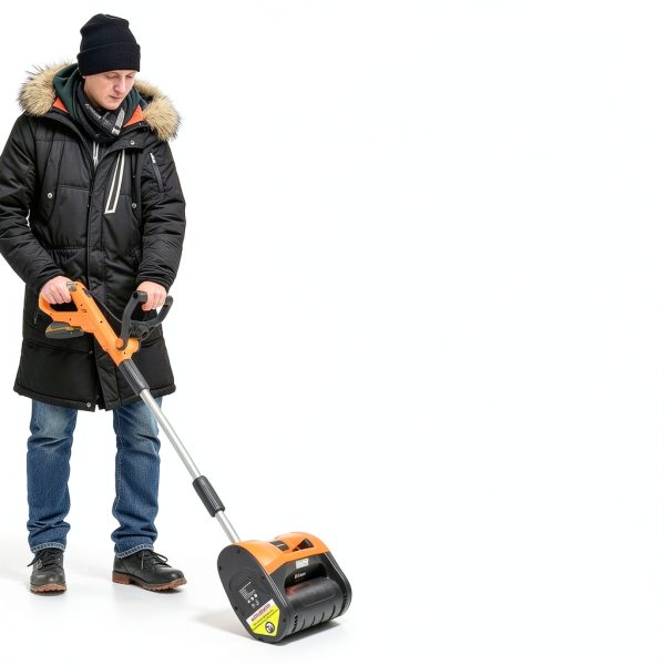 Cordless Snow Shovel WORKSKY Dewalt 20V Battery with LED Light-3