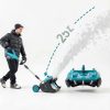 Cordless Snow Shovel FzzboFlow 17-Inch Electric Blower with Wheels 18V-2