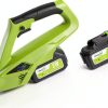 Cordless Snow Shovel iToolMax 16 inch Green 21V Battery Electric-6