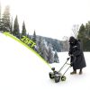 Cordless Snow Blower DEKOPRO 40V 20-Inch Green LED 25ft Throw-5