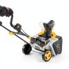 Cordless Snow Blower Houselife 20V 20" Brushless Electric with-4
