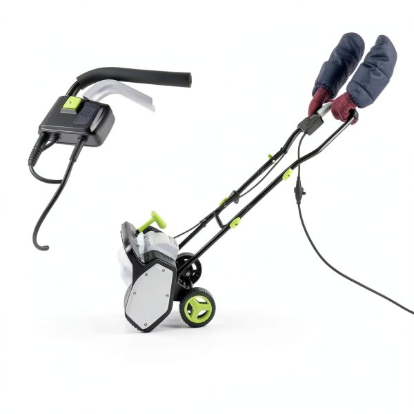 Electric Snow Shovel DEKOPRO 12 Amp 17 Inch Wide 6 Inch Deep Green-4