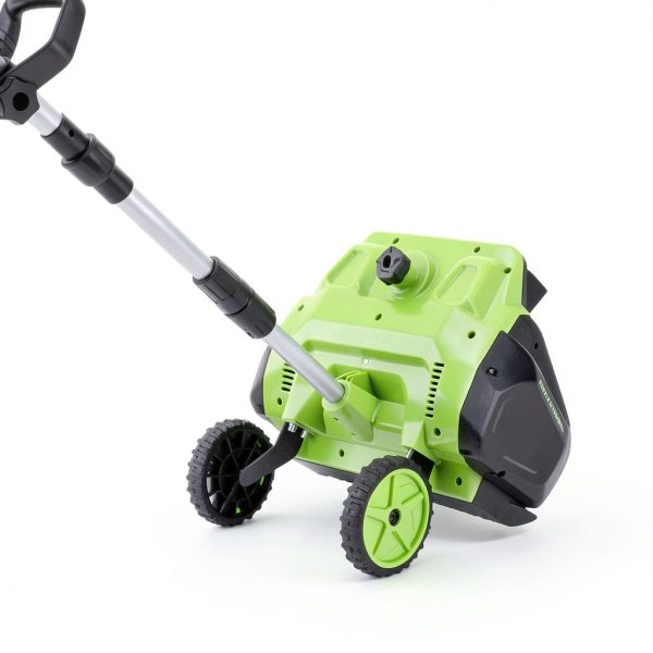 Cordless Snow Shovel iToolMax 16 inch Green 21V Battery Electric-1