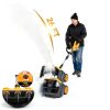 Cordless Snow Shovel 17-Inch Lemolifys Battery Snow Blower Yellow-5