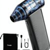 Houselife Cordless Snow Blower for Car, Handheld Electric Air Duster with Brushless Motor, 150000 RPM Mini Turbo Snow Blower Battery Powered, Portable Air Blowers for Windows/Stairs/Patio-0