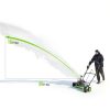 Cordless Snow Blower, Electric Snow Thrower 19 Inch, 40V 4.0Ah Battery Powered Snow Removal, 1500W Brushless Motor 25FT Throw Distance for Driveway Patio - Green-2