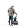 Cordless Snow Blower, Electric Snow Thrower 19 Inch, 40V 4.0Ah Battery Powered Snow Removal, 1500W Brushless Motor 25FT Throw Distance for Driveway Patio - Green-4